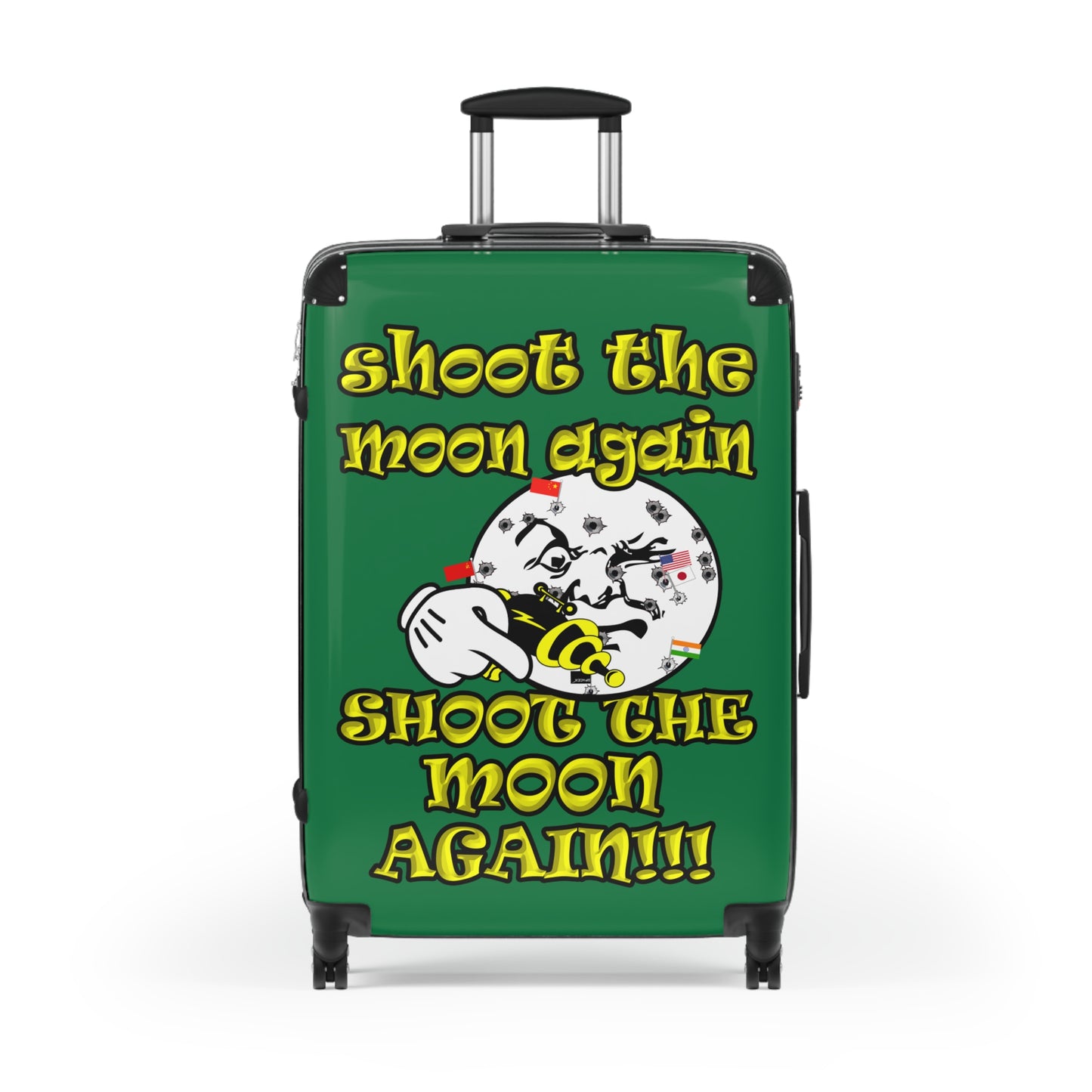 shoot the moon again - Suitcase (dark green)