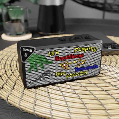 popping like popcorn - Jabba Bluetooth Speaker (light grey)
