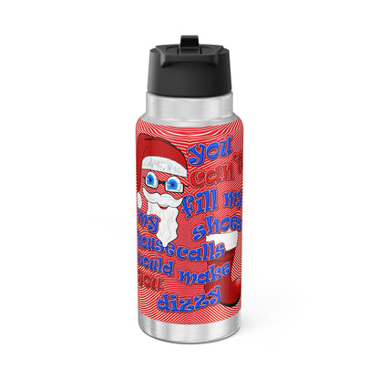 santa's shoes - Gator Tumbler, 32oz  (yellow-orange wave)