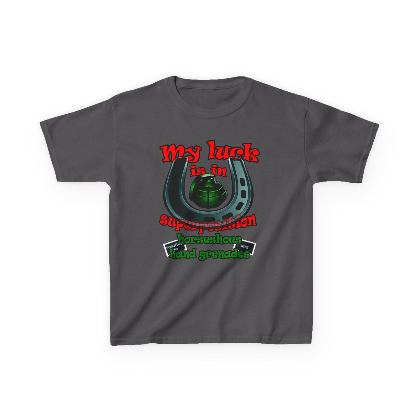 my luck - Kids Heavy Cotton™ Tee