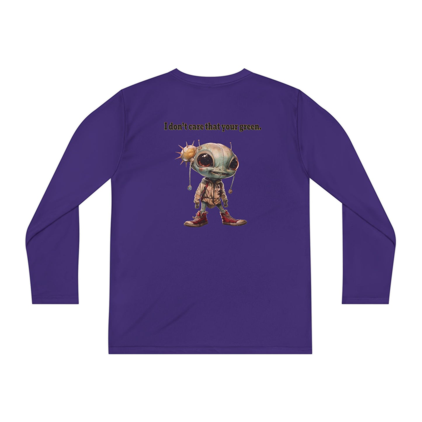 I don't care that your grey - Youth Long Sleeve Competitor Tee