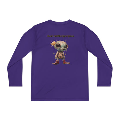 I don't care that your grey - Youth Long Sleeve Competitor Tee