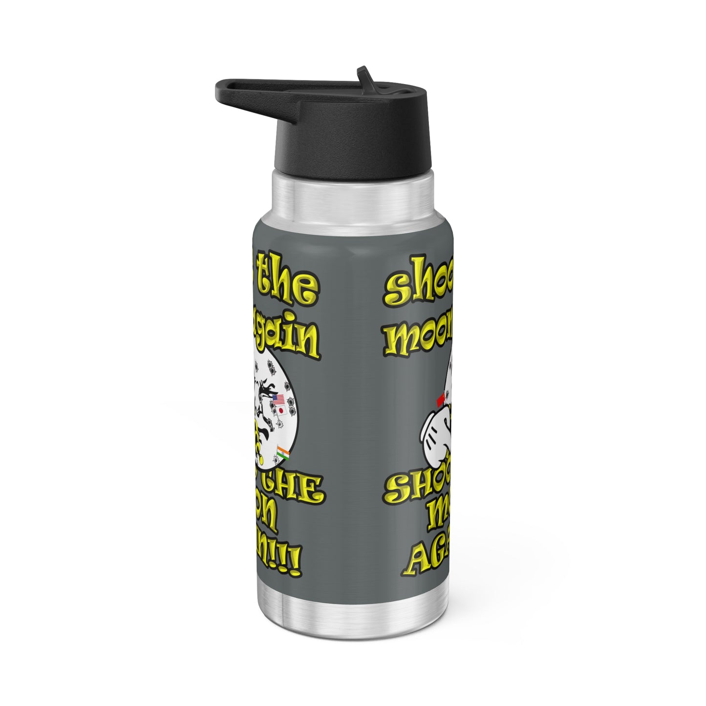shoot the moon again - Gator Tumbler, 32oz (dark grey)