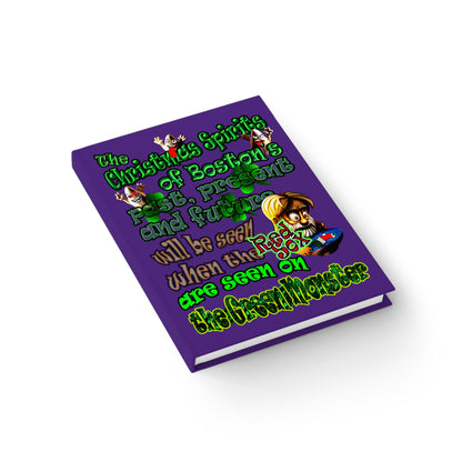 christmas spirits of boston - journal-blank (purple)