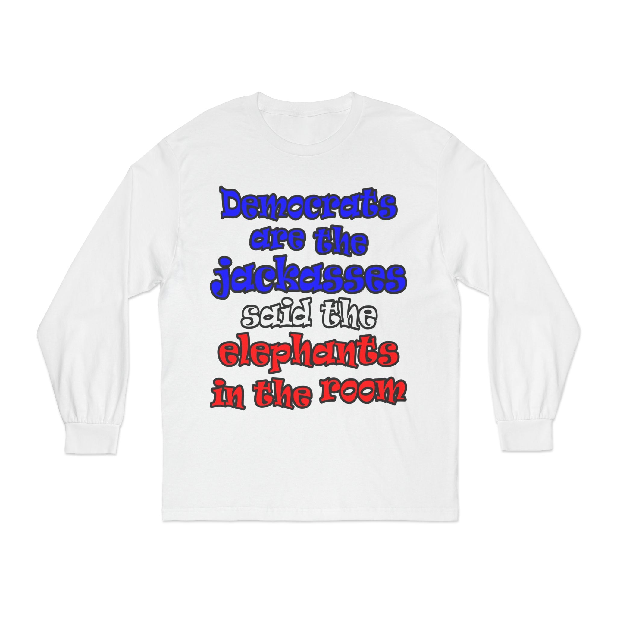donkeys and elephants - Unisex Classic Long Sleeve T-Shirt