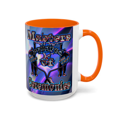 em cee squared - Accent Mug (grey-pink wave)