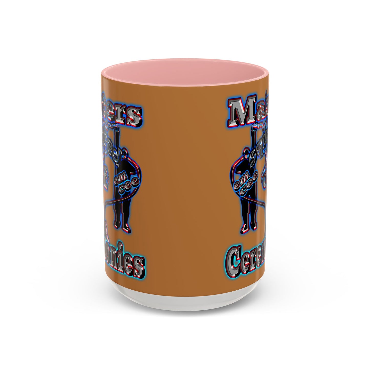 em cee squared - Accent Mug (light brown)