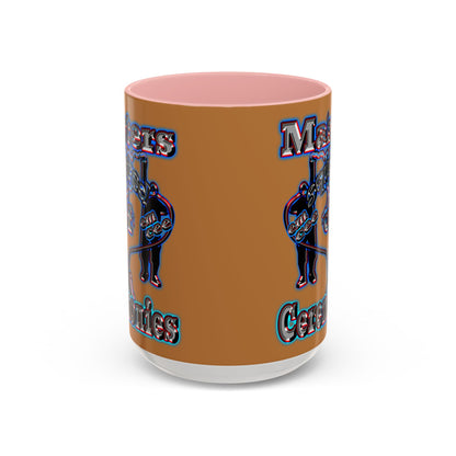 em cee squared - Accent Mug (light brown)