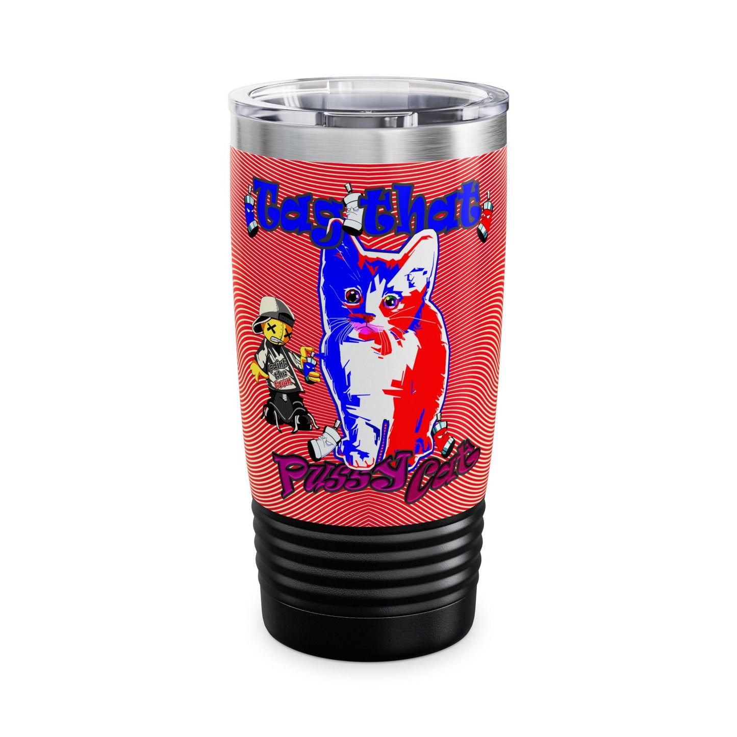 tag that - Ringneck Tumbler, 20oz (yellow-orange wave)
