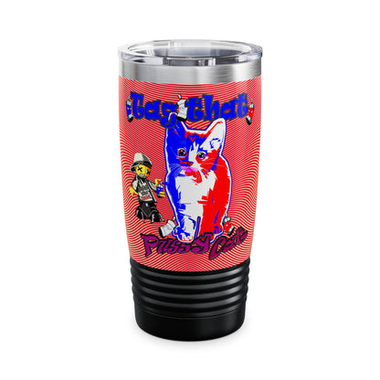 tag that - Ringneck Tumbler, 20oz (yellow-orange wave)