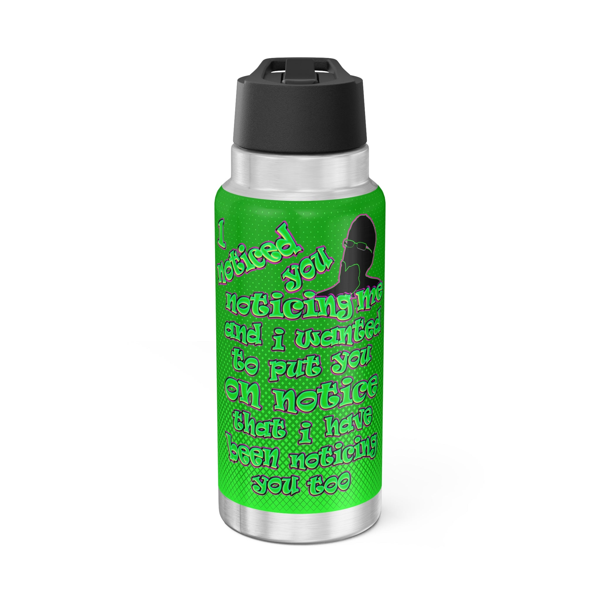 noticed you noticing - Gator Tumbler, 32oz  (logo green)