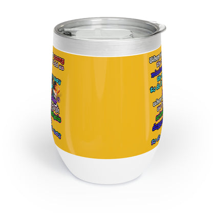 doggystyle - Chill Wine Tumbler (yellow)