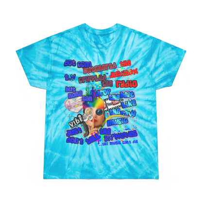 drop the beat - Tie-Dye Tee, Cyclone