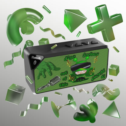 disc jockey - Jabba Bluetooth Speaker (green)