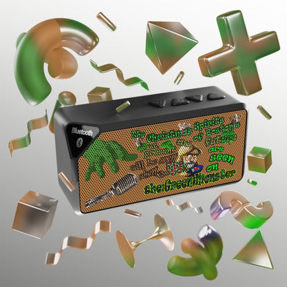 christmas spirits of boston - Jabba Bluetooth Speaker (light brown)