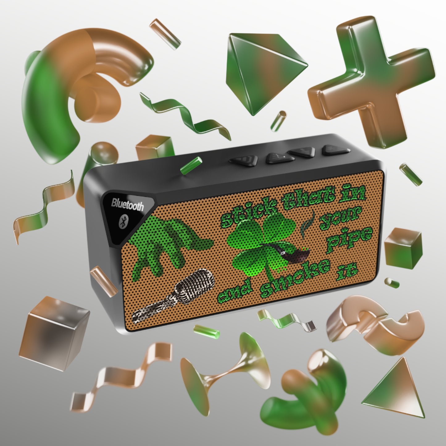 stick that in your pipe and smoke it - Jabba Bluetooth Speaker (light brown)