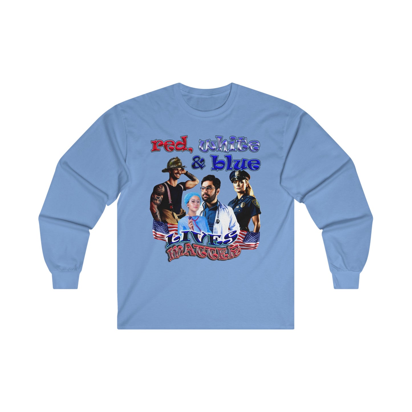 rw&b lives matter - Ultra Cotton Long Sleeve Tee