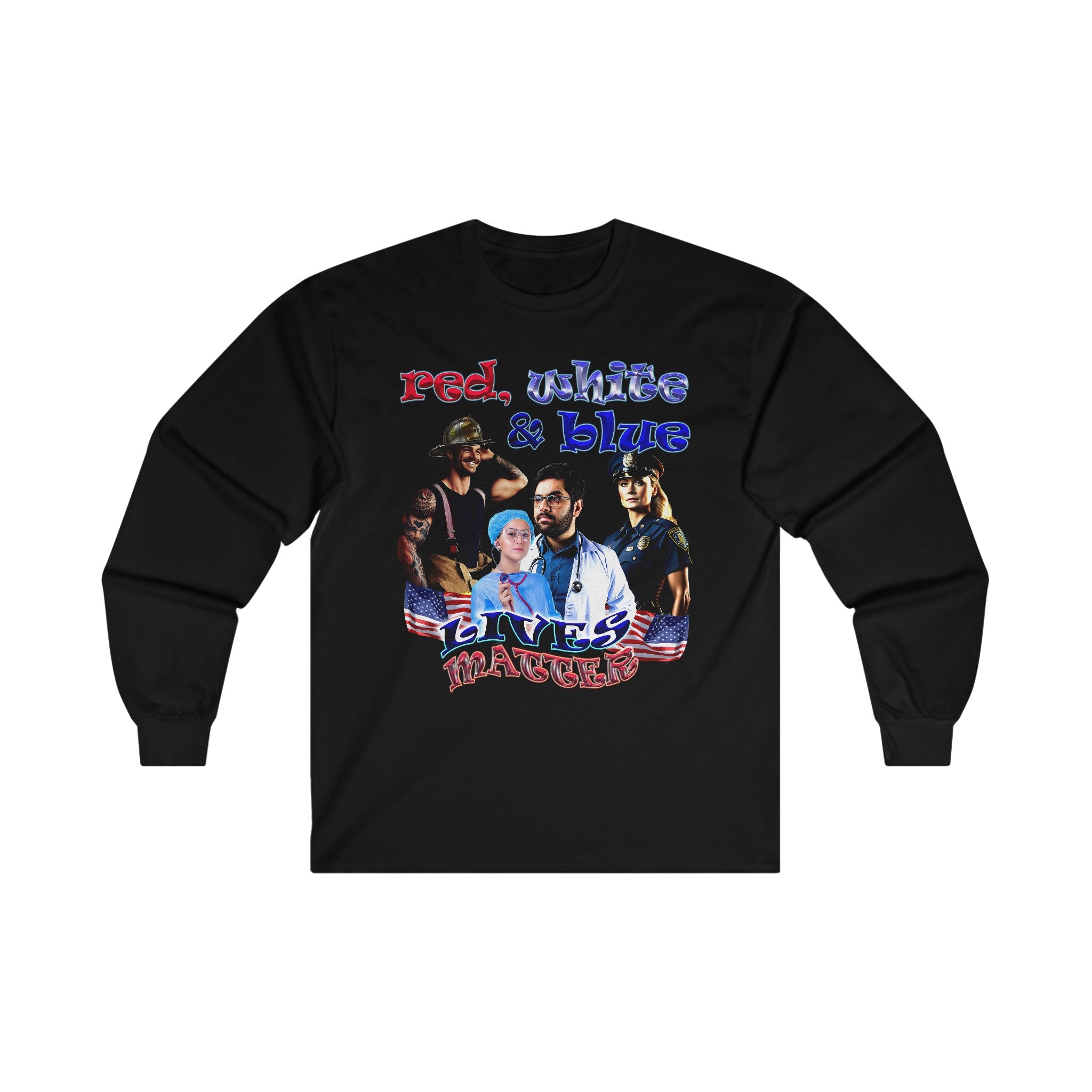 rw&b lives matter - Ultra Cotton Long Sleeve Tee