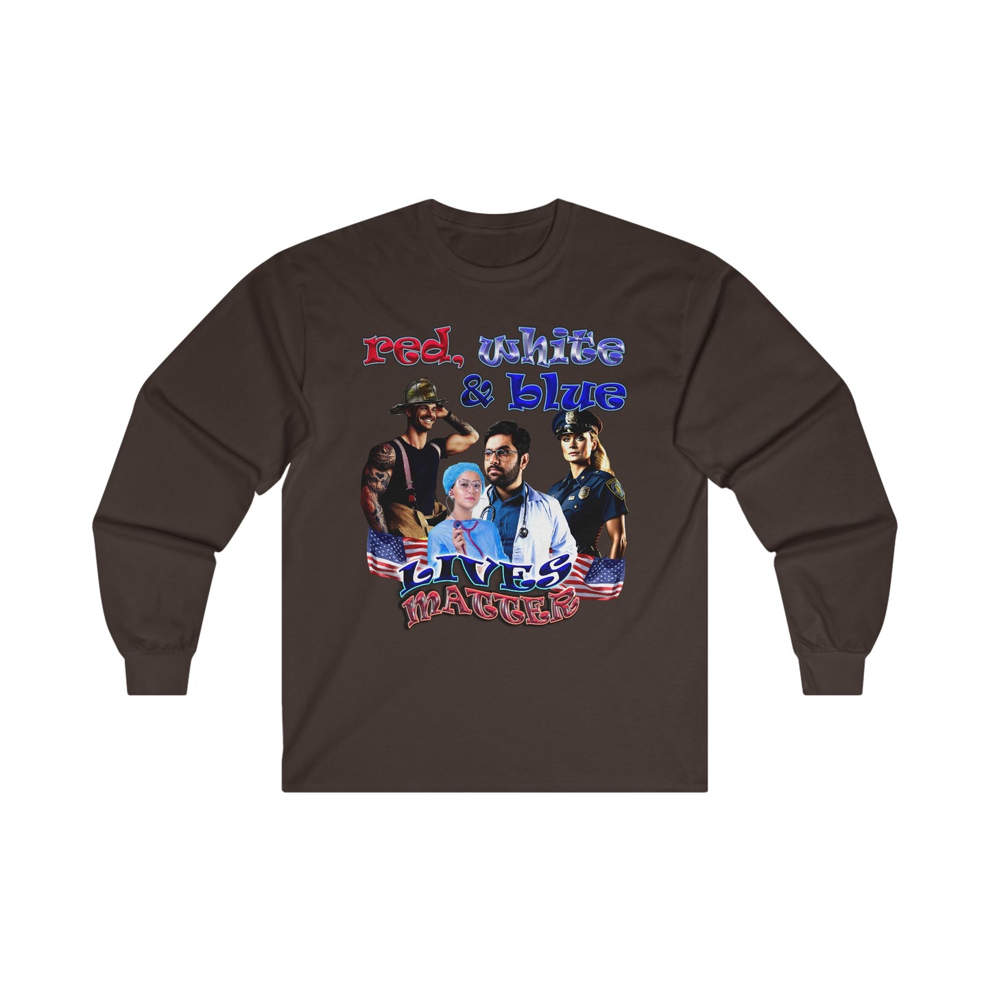 rw&b lives matter - Ultra Cotton Long Sleeve Tee