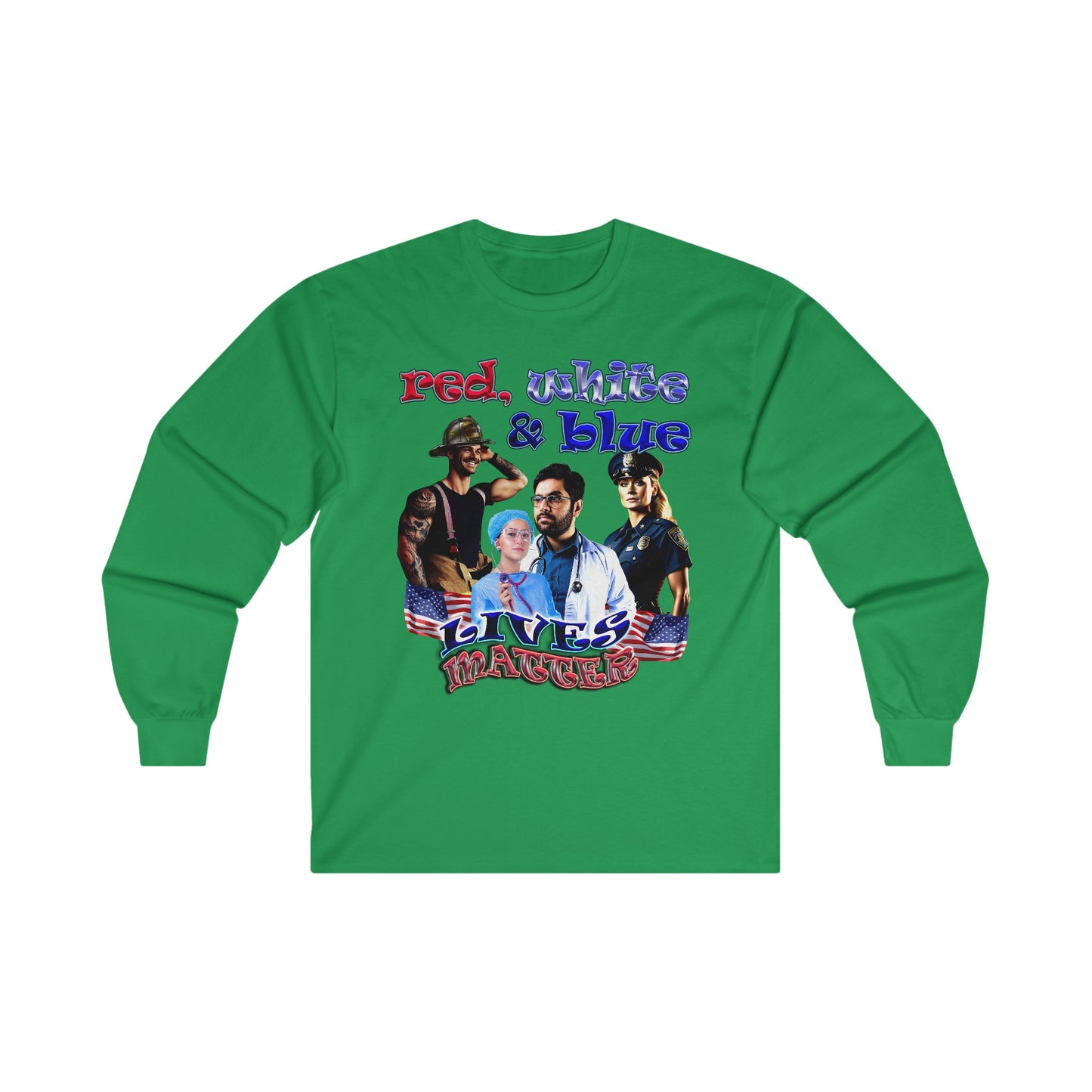 rw&b lives matter - Ultra Cotton Long Sleeve Tee
