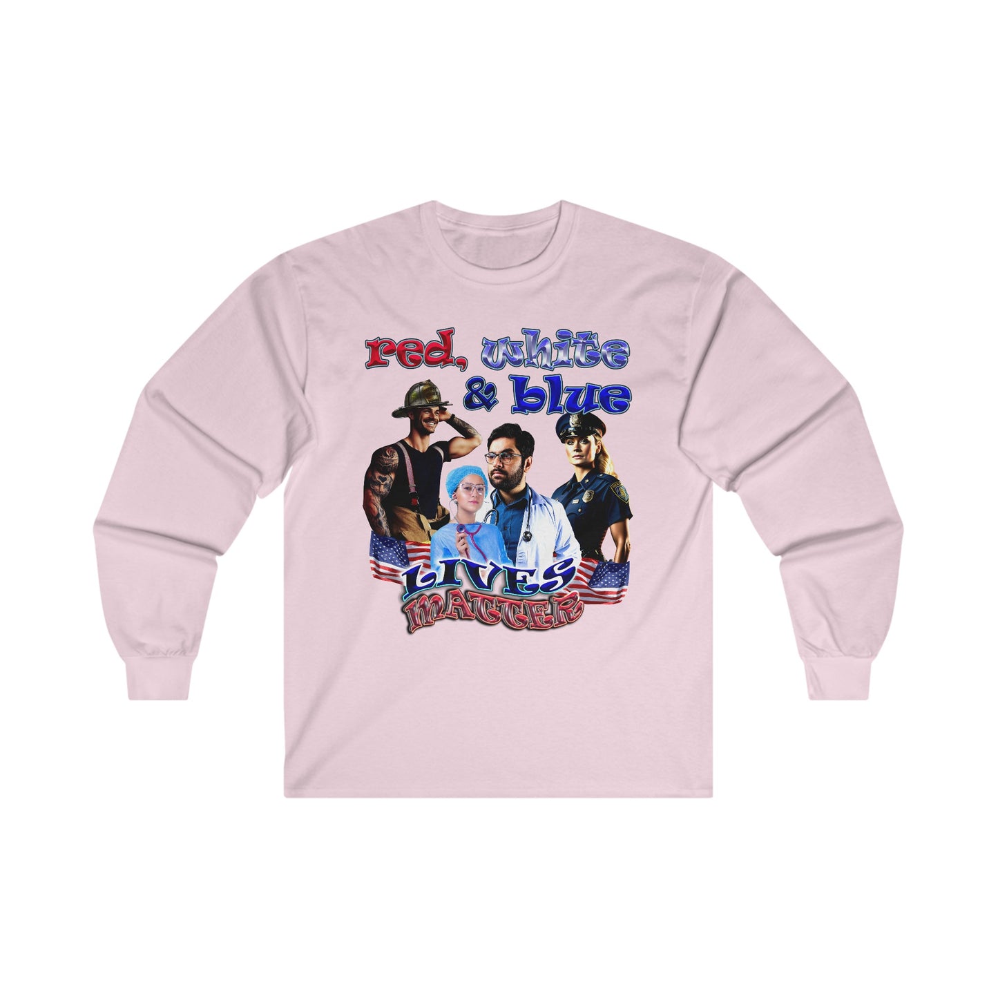 rw&b lives matter - Ultra Cotton Long Sleeve Tee