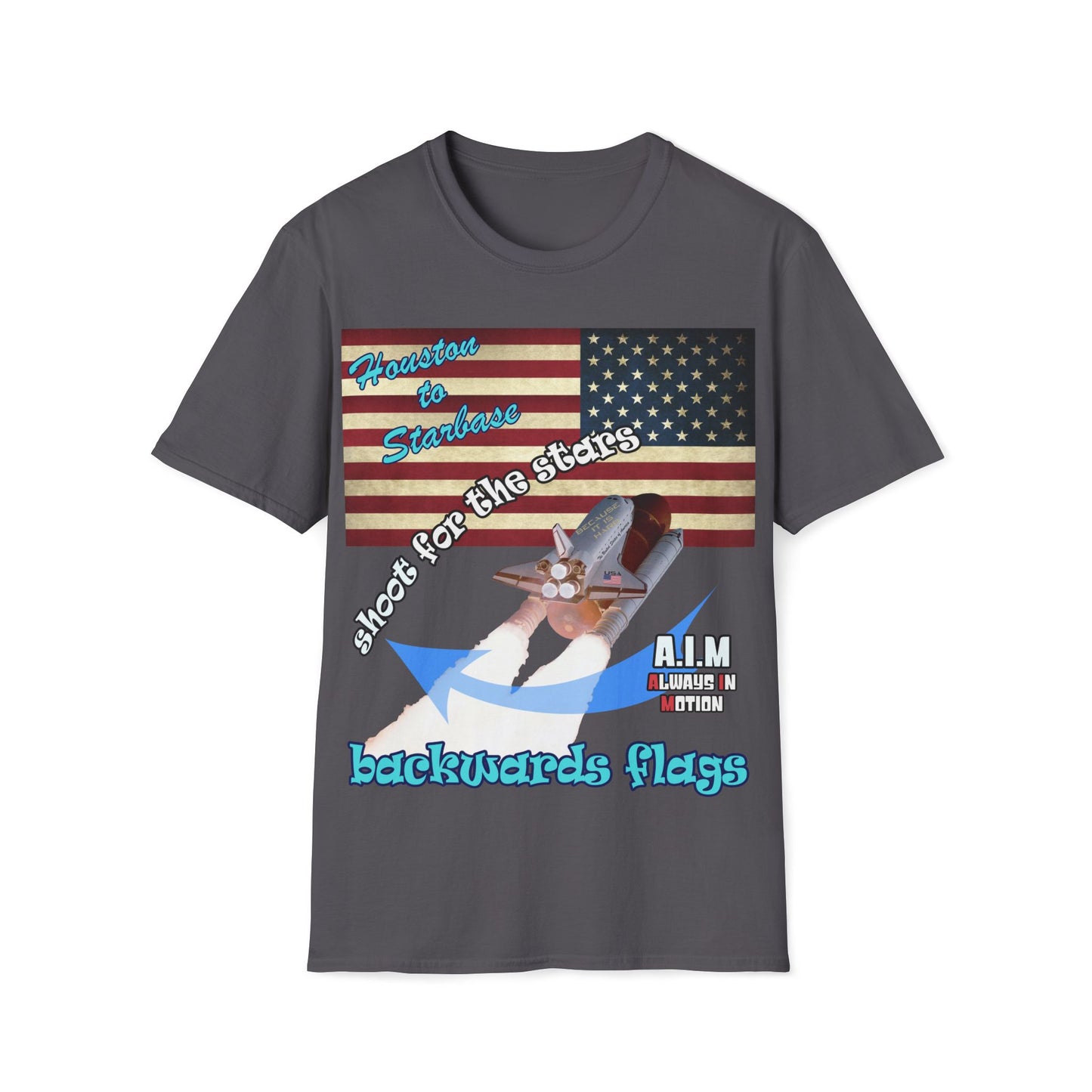 shoot for the stars - Unisex Softstyle T-Shirt