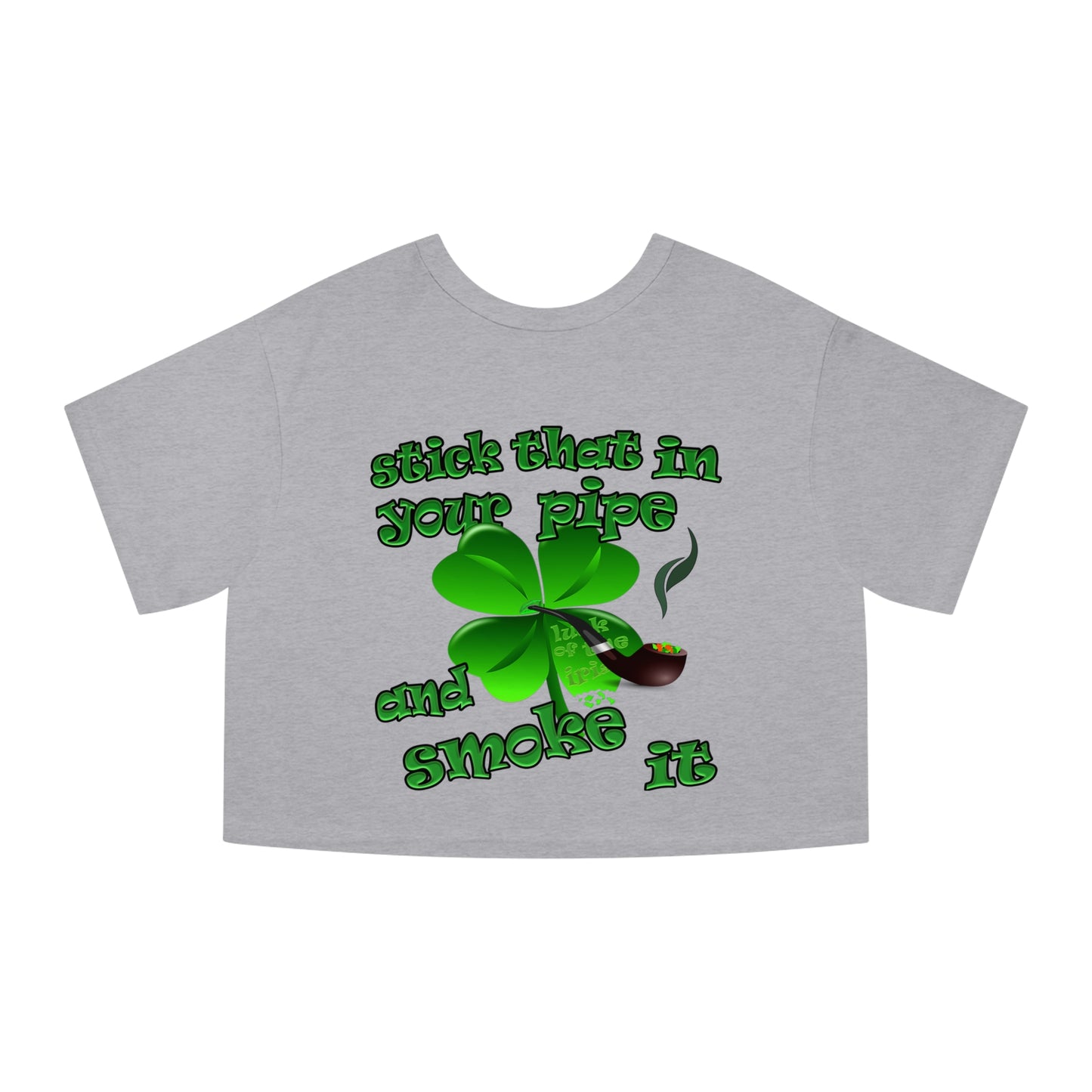 celtics logo - Champion Women's Heritage Cropped T-Shirt