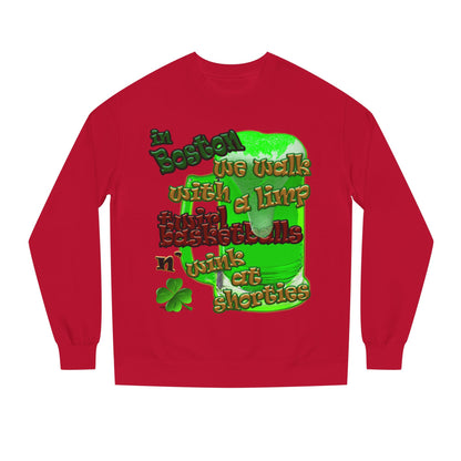 celtics logo - Unisex Crew Neck Sweatshirt