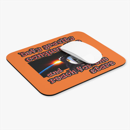 defy conquer reach - Mouse Pad (Rectangle) (crusta)