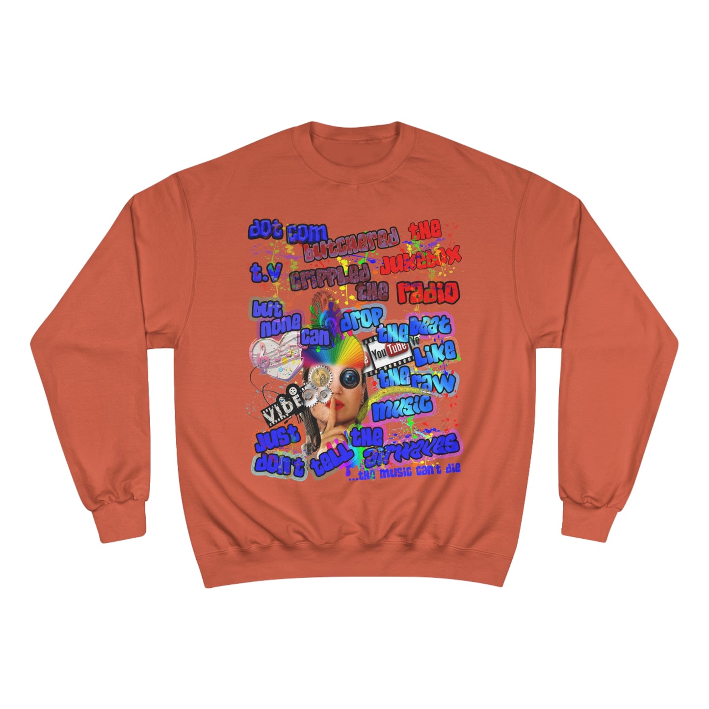 drop the beat - Champion Sweatshirt