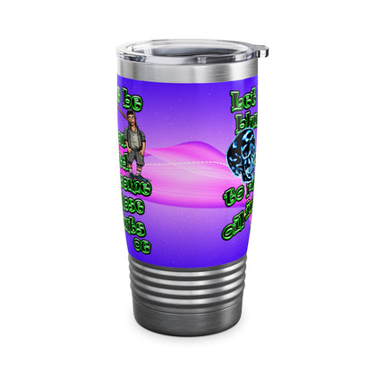 og - Ringneck Tumbler, 20oz (purple-pink wave)