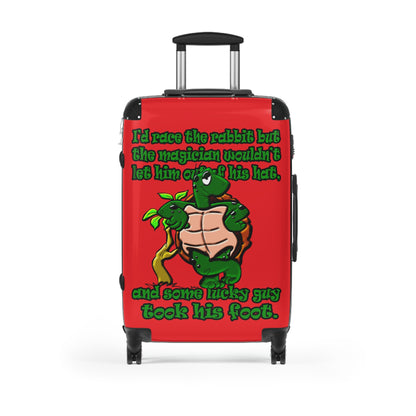 turtle race - Suitcase (red)