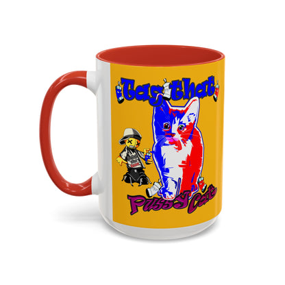 tag that - Accent Mug (yellow)