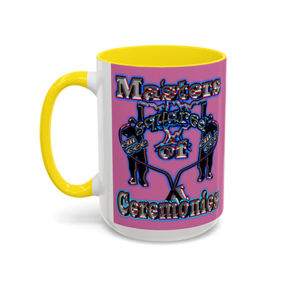 em cee squared - Accent Mug (light pink)