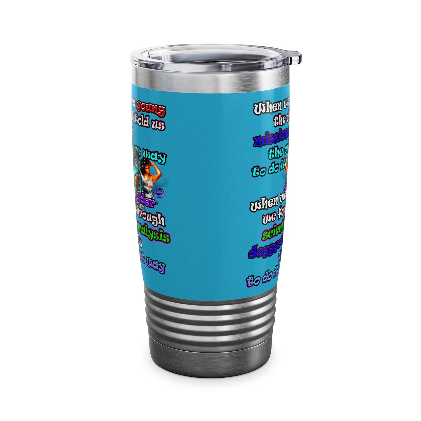 doggystyle - Ringneck Tumbler, 20oz (turquoise)