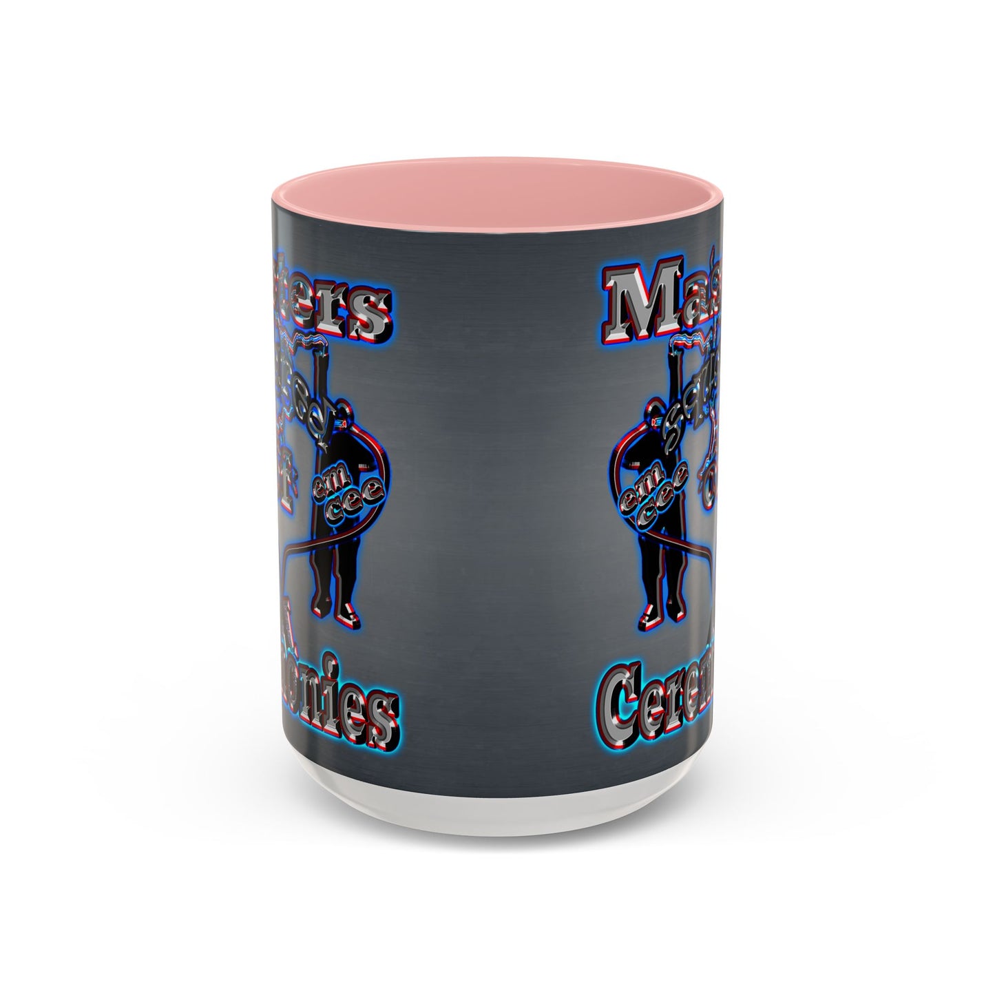 em cee squared - Accent Mug (grey-light grey)