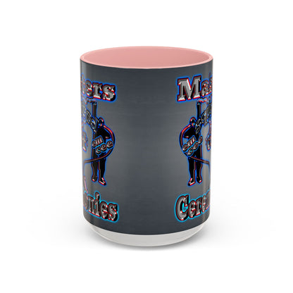 em cee squared - Accent Mug (grey-light grey)