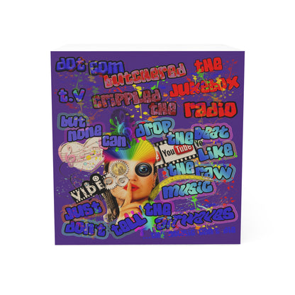 drop the beat - note cube (purple)