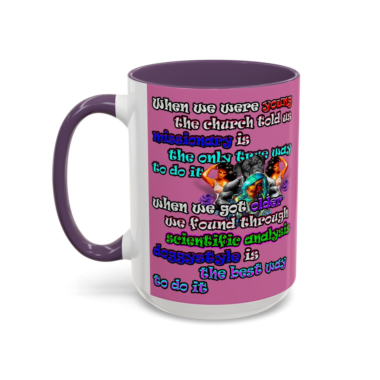 doggystyle - Accent Mug (light pink)