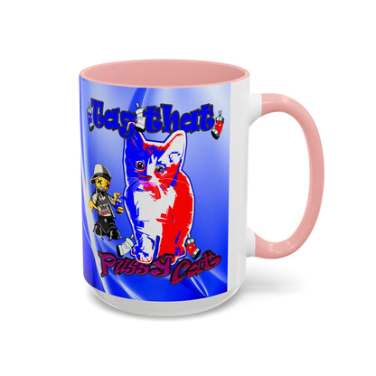 tag that - Accent Mug (blue-white wave)
