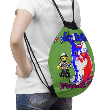 tag that - Drawstring Bag (green)