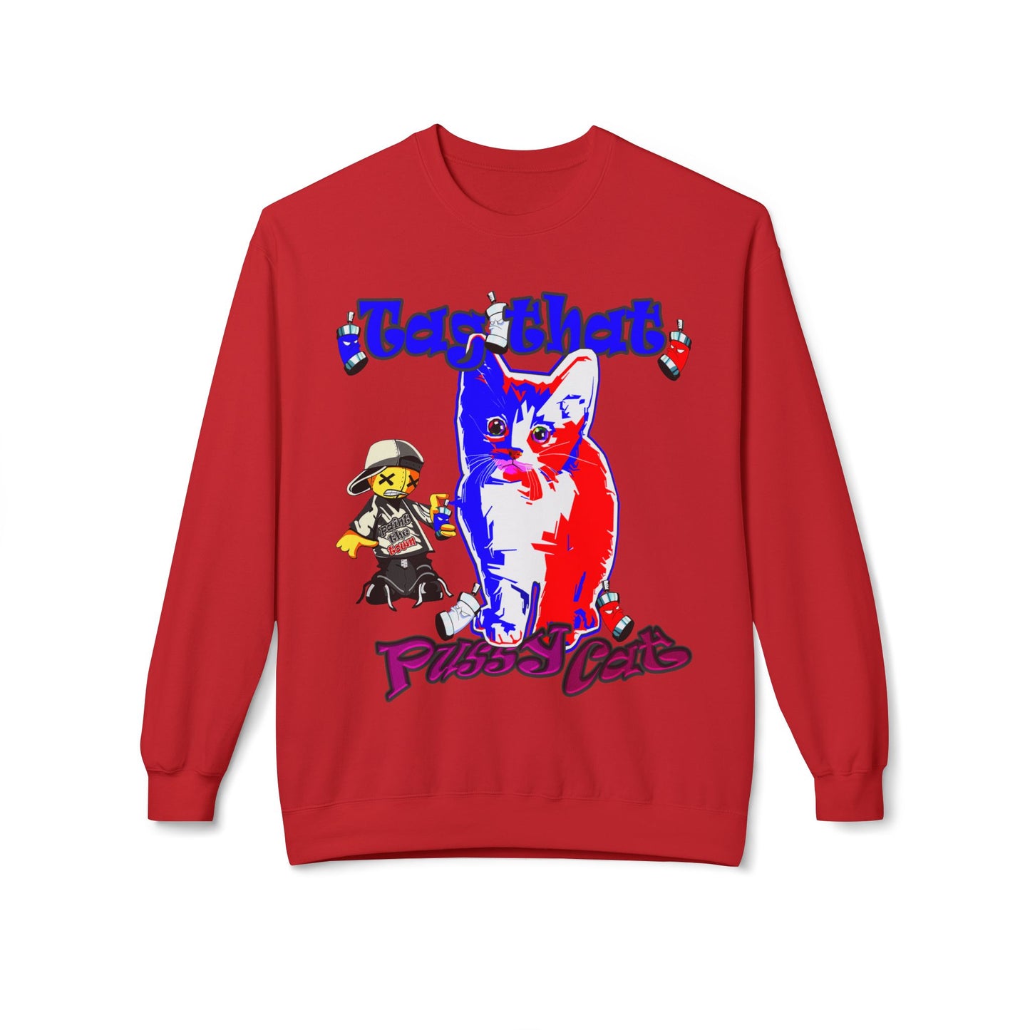 tag that - Unisex Midweight Softstyle Fleece Crewneck Sweatshirt