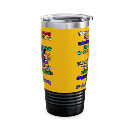 doggystyle - Ringneck Tumbler, 20oz (yellow)
