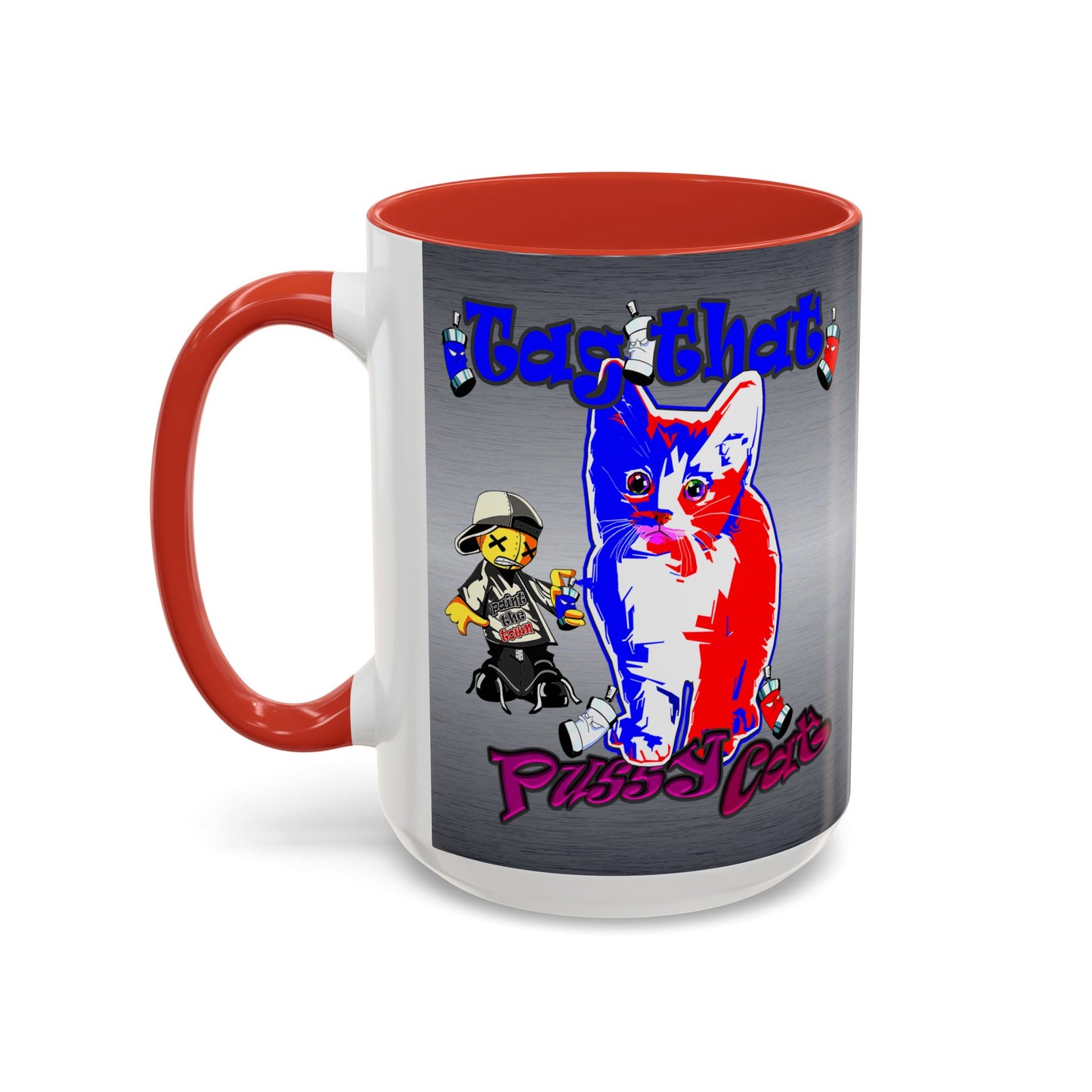 tag that - Accent Mug (brushed nickel)