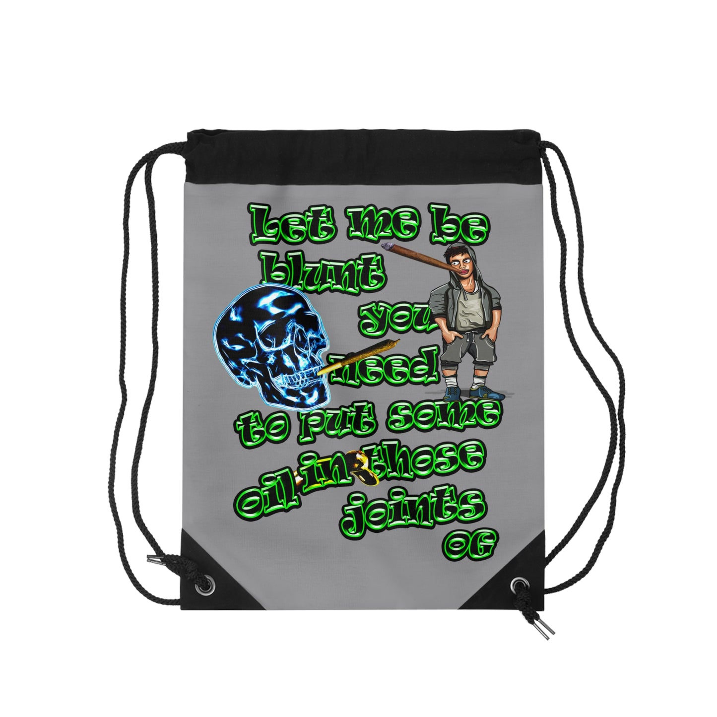 og - Drawstring Bag (grey)