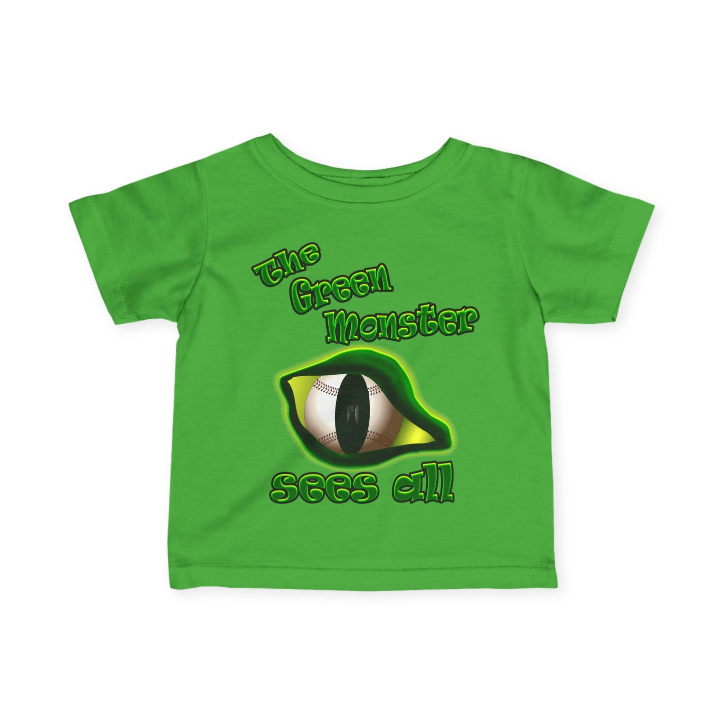 green monster - Infant Fine Jersey Tee