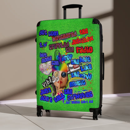 drop the beat - Suitcase (green turf)