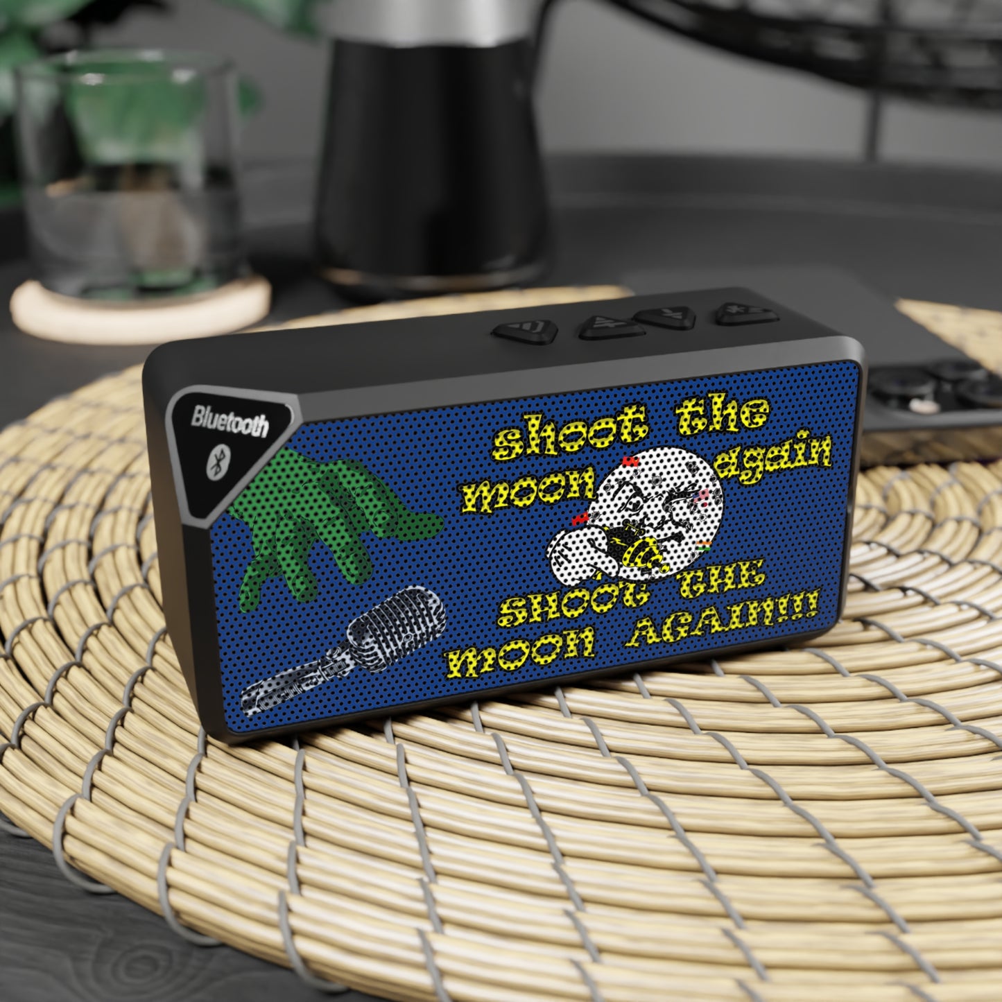 shoot the moon again - Jabba Bluetooth Speaker (dark blue)