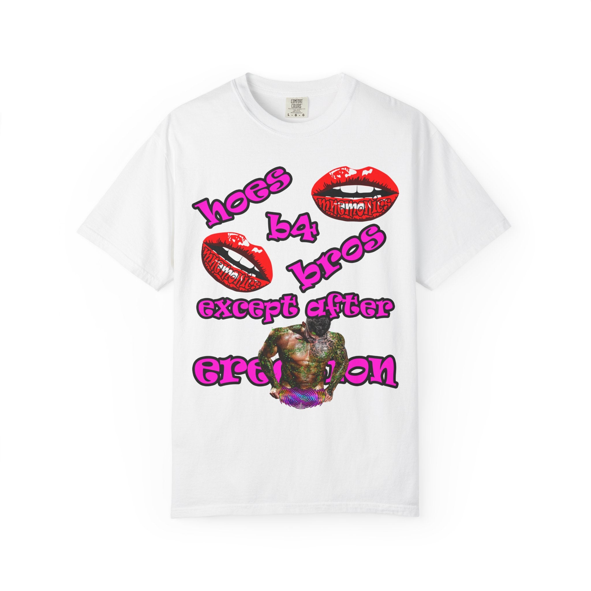 hoes b4 bros - Unisex Garment-Dyed T-shirt