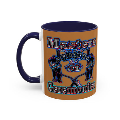 em cee squared - Accent Mug (light brown)
